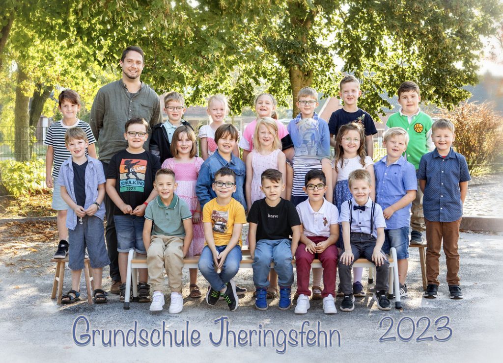 Klasse 1a Grundschule Jheringsfehn 2023/2024