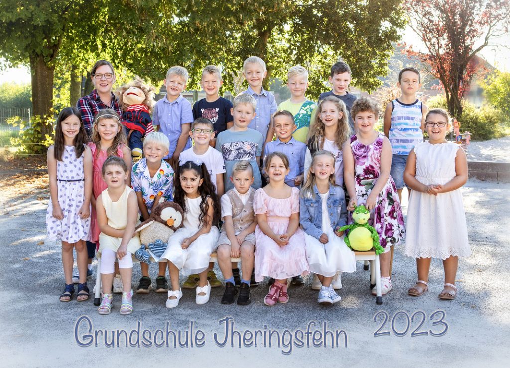 Klasse 1b Grundschule Jheringsfehn 2023/2024