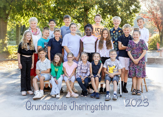 Klasse 4a Grundschule Jheringsfehn 2023/2024