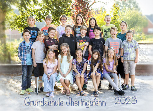 Klasse 4b Grundschule Jheringsfehn 2023/2024
